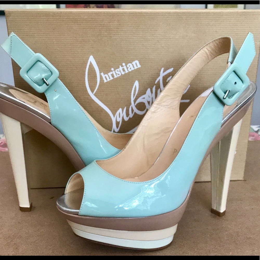 Christian Louboutin  Scarpe platform heels, 37.5